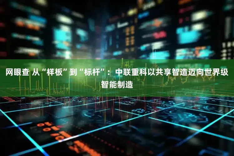 网眼查 从“样板”到“标杆”：中联重科以共享智造迈向世界级智能制造